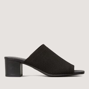 Everlane Women's Glove Mule in ReKnit in Black, Size 5